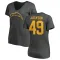 Ash Women's Eddie Jackson Los Angeles Chargers One Color T-Shirt -