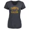 Navy Women's Eddie Jackson Los Angeles Chargers Flanker T-Shirt -