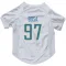 White Los Angeles Chargers Joey Bosa   Dog & Cat Pet Jersey